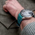 Custom-Dyed Turquoise Alligator for Blancpain Fifty Fathoms