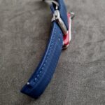 For Sale: Baltic Blue Teju Lizard for Grand Seiko Snowflake