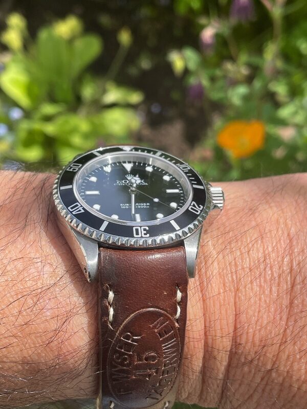Swiss Ammo straps made for Rolex Watches