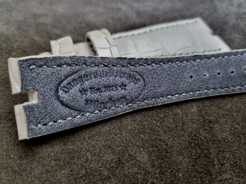 Ivory Pearlescent Alligator for Roger Dubois Sympathy