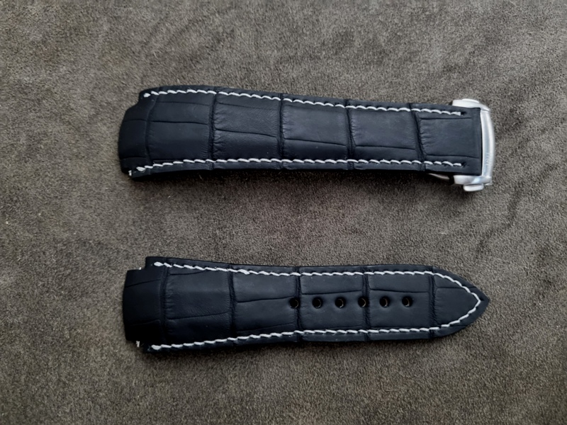For Sale: SuperMatte Alligator Strap for Rolex Submariner or GMT