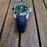 For Sale: SuperMatte Alligator Strap for Rolex Submariner or GMT
