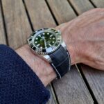 For Sale: SuperMatte Alligator Strap for Rolex Submariner or GMT
