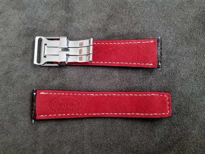 Red Alcantara Luxury Sueded Fabric Lining
