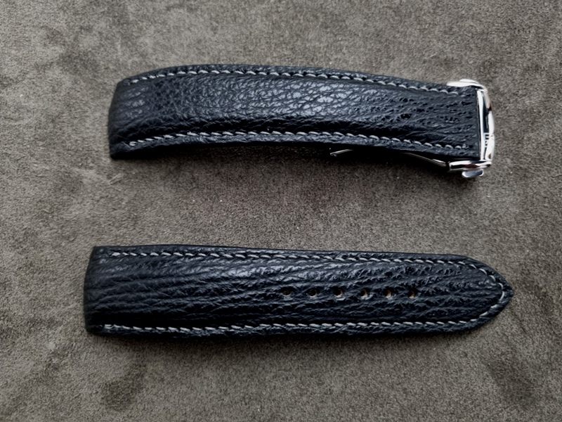 Sharkskin strap for Blancpain Fifty Fathoms