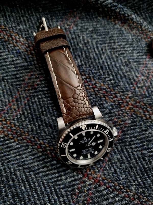 Weekly Special: Cigar Ostrich Leg Strap