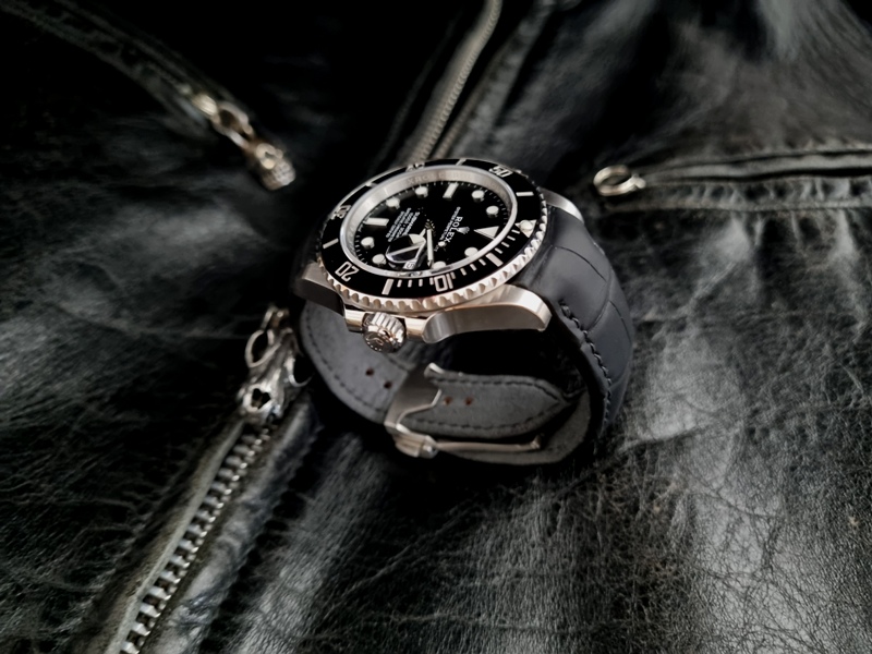 SuperMatte Alligator Strap for Rolex Submariner 41mm