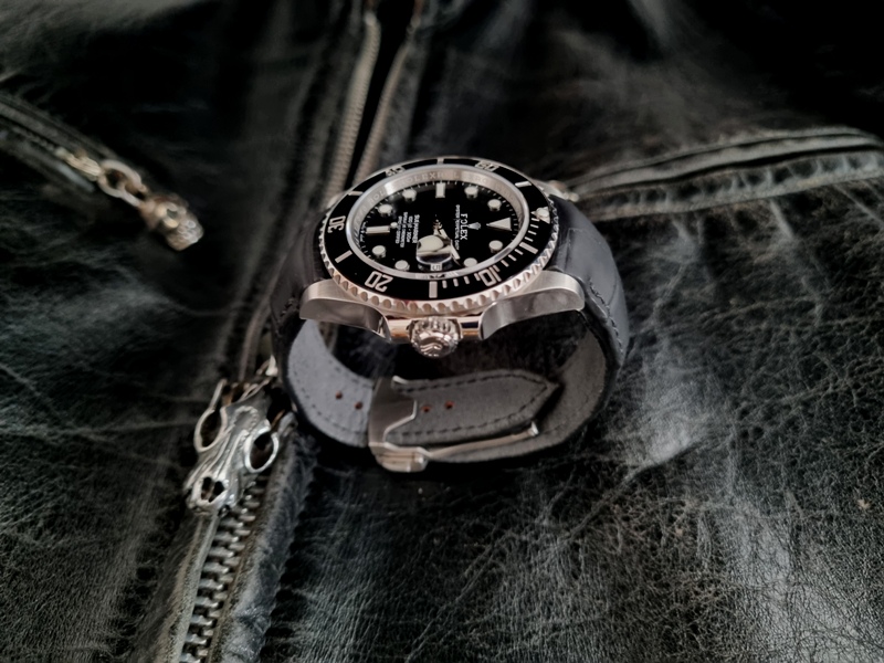 SuperMatte Alligator Strap for Rolex Submariner 41mm