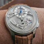 Christopher Ward C1 Bel Canto on Racing Tan Teju Lizard Strap