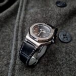 Audemars Piguet Royal Oak Ref. 25808ST on Black Alligator
