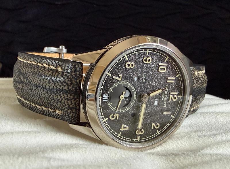 Patek Philippe 5326G: A Bespoke Old English Grey Goat Strap