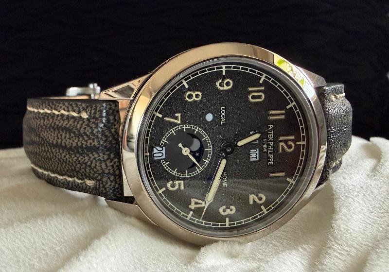 Patek Philippe 5326G: A Bespoke Old English Grey Goat Strap