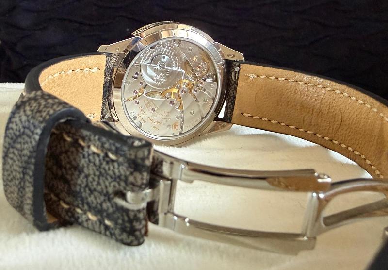 Patek Philippe 5326G: A Bespoke Old English Grey Goat Strap